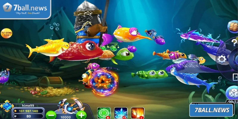 Game Bắn Cá 3D 7Ball - Trải Nghiệm Giải Trí Trở Thành Xạ Thủ 2 Đồ họa trò chơi mang lại cảm giác mãn nhãn